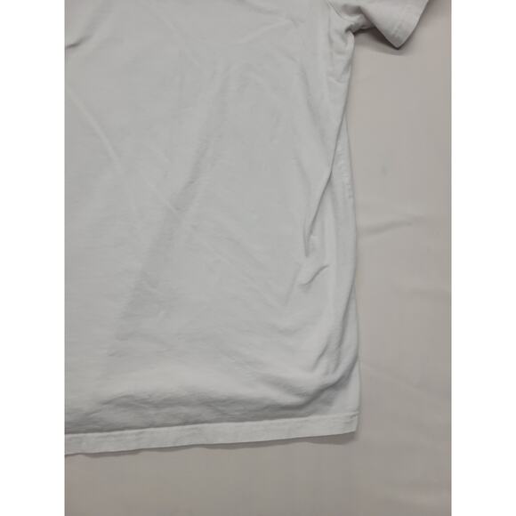 Puma T Shirt Mens Size Large White Logo Casual Short Sleeve Adult Embroidered - Picture 11 of 16